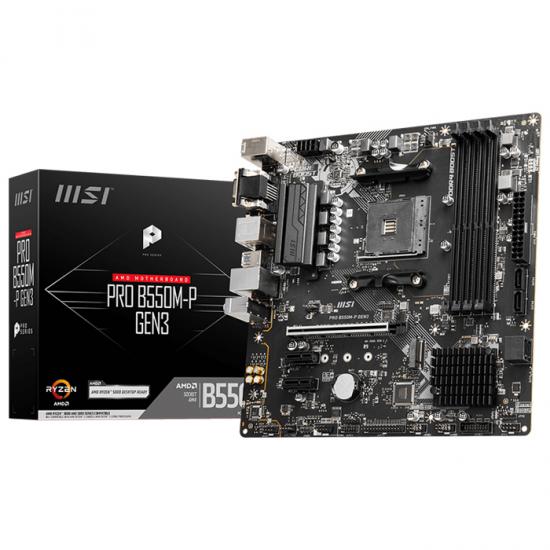 Msi Pro B550M-P GEN3 AMD B550 Soket AM4 Anakart