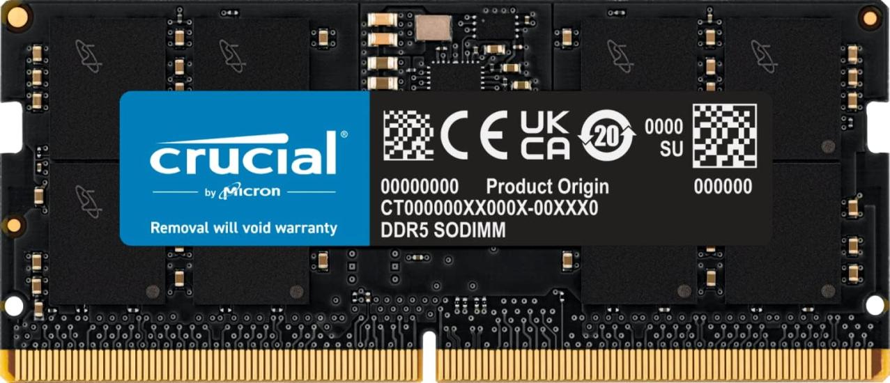 Crucial CT16G48C40S5 16 GB DDR5 Notebook Ram
