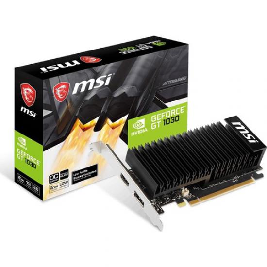 Msi GeForce GT1030 2GHD4 LP OC GT1030 2GB DDR4 64b DX12 PCIE 3.0 x16 (1xHDMI 1xDP) Ekran Kartı