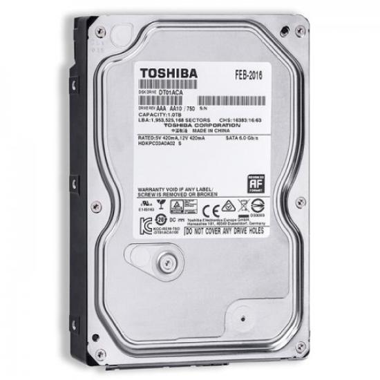Toshiba 1TB 7200RPM Sata 3.0 32Mb 3,5’’ Sabit Disk (DT01ACA100) Harddisk