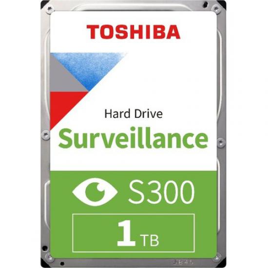 Toshiba 1Tb 3.5’’ S300 5700RPM Sata-3 6.0gb-s 64MB 7-24 Güvenlik HDWV110UZSVA HardDisk