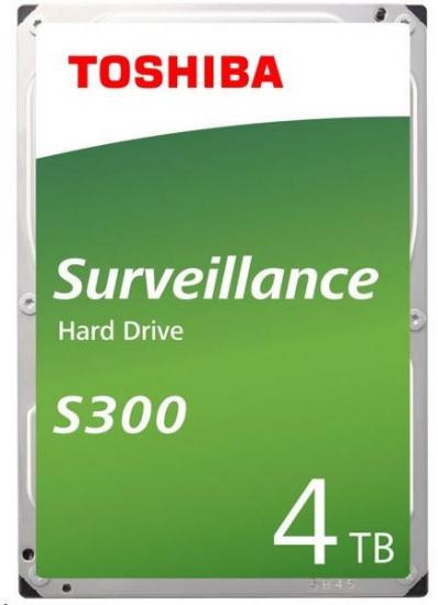 Toshiba 4TB S300 3.5 5400rpm (HDWT840UZSVA) Güvenlik 7-24 Harddisk
