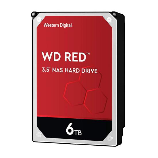 Wd 6Tb WD60EFAX Red 3,5’’ 256Mb Sata Iıı 6Gb-S 7-24 Nas Harddisk