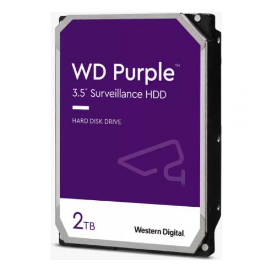 Wd 2Tb Purple Sata 6gb-s 256MB Dv 7X24 WD22PURZ Harddisk