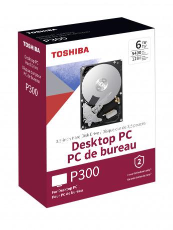 Toshiba 6TB 3.5’’ P300 HDWD260EZSTA SATA 3.0 5400 RPM Kutulu BOX Harddisk
