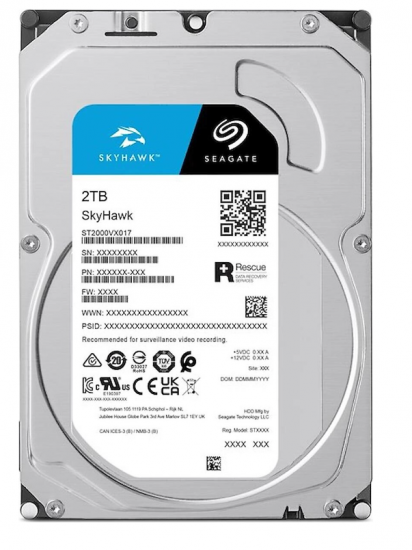 Seagate 2TB ST2000VX017 5900Rpm 256MB Harddisk