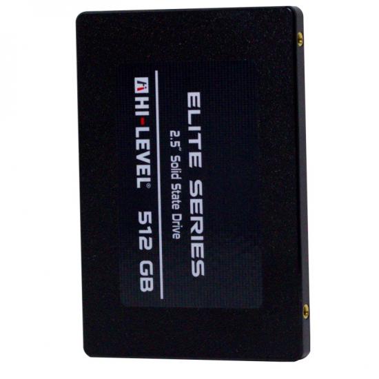 Hi-Level 512GB Elite HLV-SSD30ELT-512G 560-540MB-s 2.5’’ SATA3 SSD Disk + Aparat