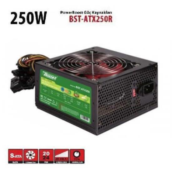 PowerBoost BST-ATX250R 250w PPFC Fanlı ATX PSU