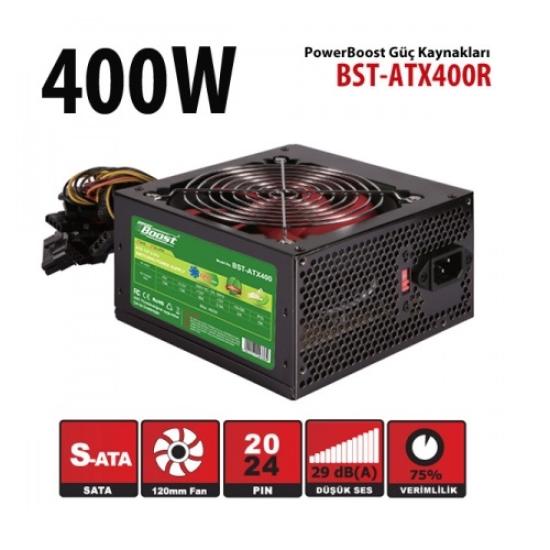 Powerboost BST-ATX400R 400w ATX PSU Power Kablo
