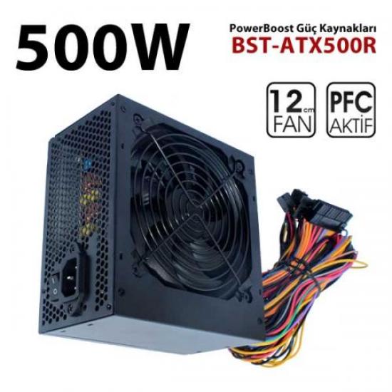 PowerBoost BST-ATX500R Quark 500w ATX PSU Power