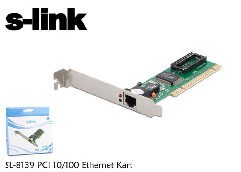 S-link SL-8139 Pcı 10-100 Erhernet Kart