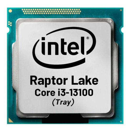 Intel Raptor Lake I3 13100 Tray Kutusuz İşlemci