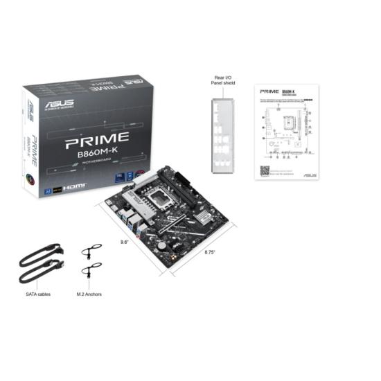 Asus Prıme B860M-K-Intel 1851 DDR5 Gaming Anakart