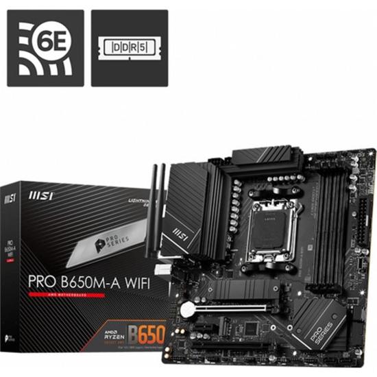 Msı Mb Pro B650M-A Ddr5 Am5 Wifi 6E Matx Anakart