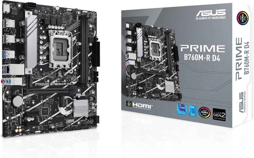 Asus B760M-R Lga1700 Ddr4 Anakart