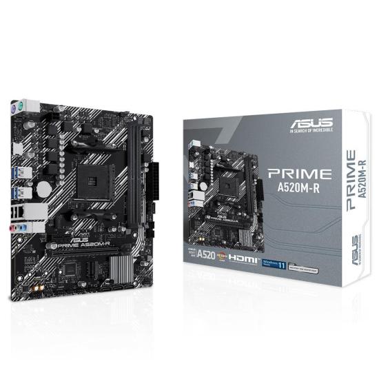 Asus PRIME A520M-R OC DDR4 Soket AM4 Anakart