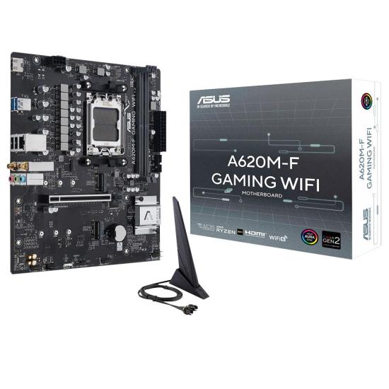 Asus Prime A620M-F 8000MHz Ddr5 AM5 mATX Anakart