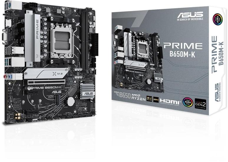 Asus Prime B650M-K 6400mhz(OC) mATX Ddr5 Anakart
