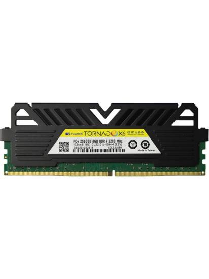 TwinMOS Ddr4 8gb 3200MHZ CL22 Tornadox6 Desktop Ram Soğutuculu (TMMDD48GB3200DKBX6)