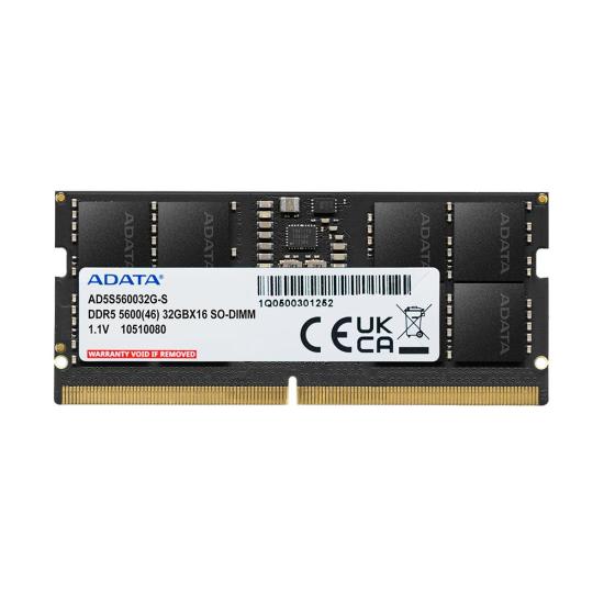 Adata 16GB DDR5 5600MHz 262Pin 1.1V Notebook Ram