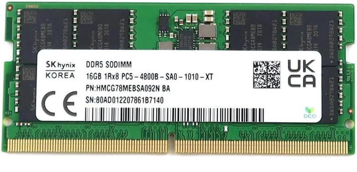 Hynix 16 GB Ddr5 HMCG78MEBSA092N-BA Notebook Ram