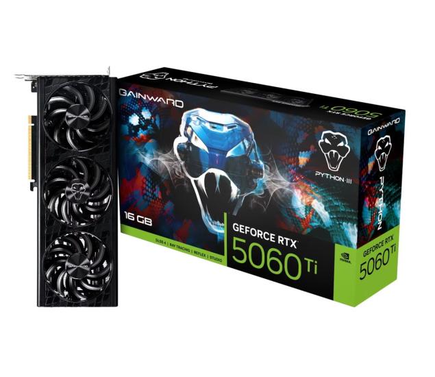 Gainward RTX5060Ti 16Gb Gddr7 Gaming Ekran Kartı