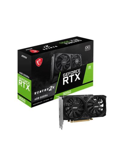 Msi Rtx3050 Ventus 2x E 6gb Gddr6 Ekran Kartı