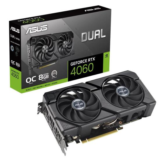 Asus DUAL-RTX4060-O8G-EVO RTX4060 8Gb Ekran Kartı