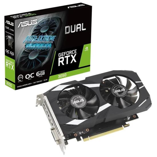 Asus DUAL-RTX3050-O6G 6Gb Gaming Ekran Kartı
