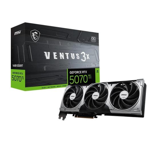 Msi GeForce RTX5070TI 16G Ventus 3X OC Ekran Kartı