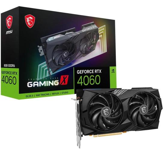 Msi GeForce RTX4060 Gaming X 8Gb Gddr6 Ekran Kartı