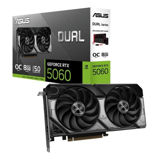 Asus DUAL-RTX5060-O8G 8Gb Gddr7 Ekran Kartı