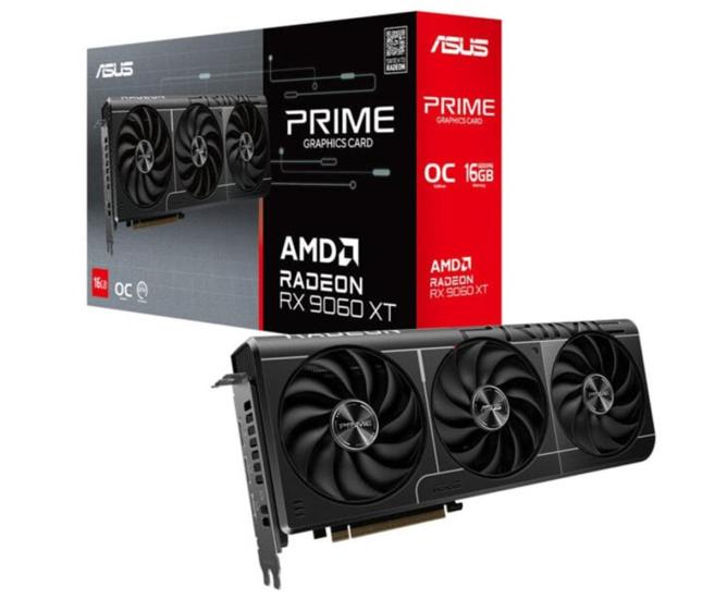 Asus RX9060XT PRIME-RX9060XT-O16G 16Gb Ekran Kartı