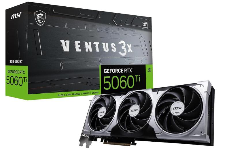 Msi RTX5060TI Ventus 3X OC G506T-8V3C Ekran Kartı