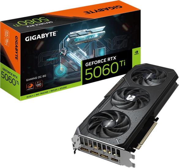 Gigabyte RTX5060Ti Gaming OC 8G 8GB Ekran Kartı
