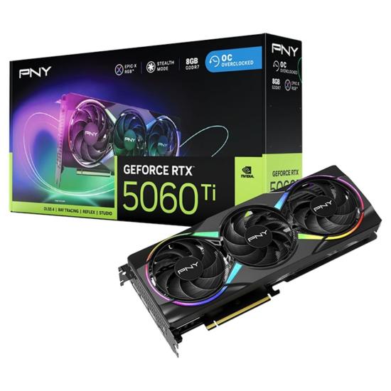 PNY RTX5060Ti 8Gb VCG5060T8TFXXPB1-O Ekran Kartı