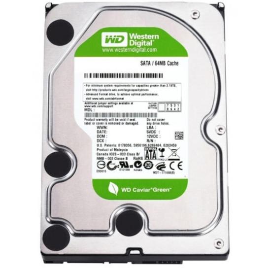 Wd 1Tb Wd10Eurx 7-24 3,5’’ 64Mb 5400Rpm Harddisk