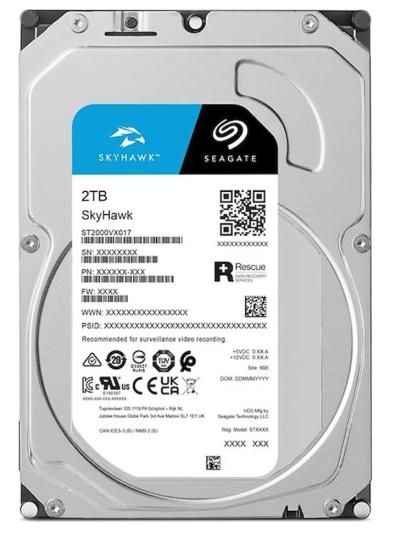 Seagate 2Tb ST2000VX017 256Mb Güvenlik Harddisk