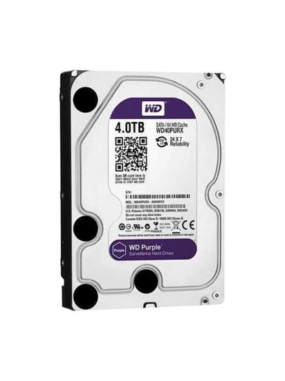 Wd 4 Tb Purple WD40PURX Sata3 Guvenlık Harddisk