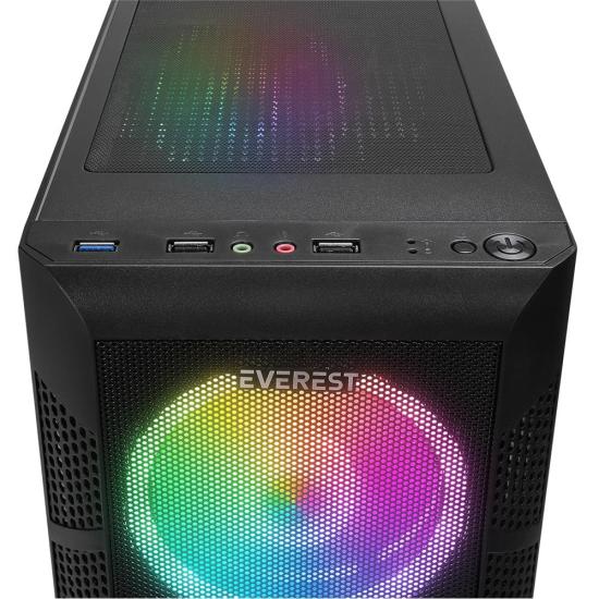Everest CREST V1 Mesh ATX Mid-T Gaming Kasası