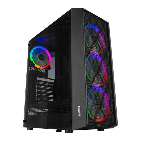 Everest BUMPY 4-12cm ATX Mid-T Gaming Kasası