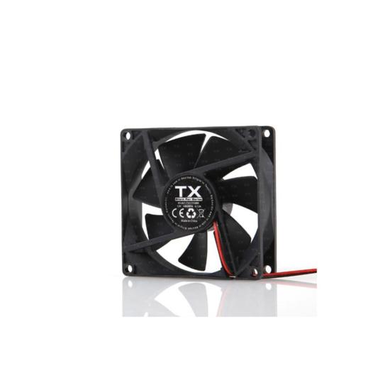Tx TXCCF08BK 8 cm Siyah Kasa Fanı