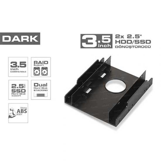 DARK STOREX DK-AC-DA35X25 2.5’’ SSD TO 3.5’’ HDD KASA İÇİ MONTAJ KİTİ