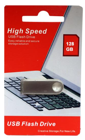 Oem 128 GB Metal 2.0 USB Flash Bellek