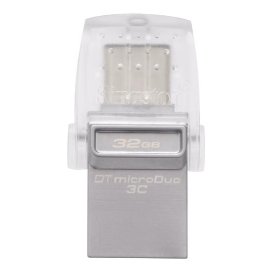 Kingston DTDUO3C-64GB DT microDuo 3C, USB 3.0-3.1 + Type-C Çift Taraflı Flash Bellek