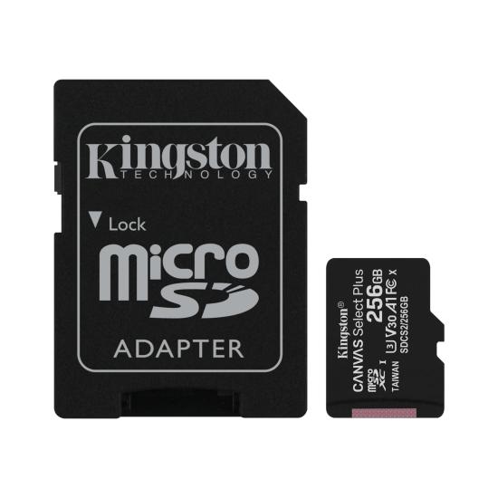 Kingston SDCS2 128GB microSDHC Canvas Select Plus 100R A1 C10 MicroSD Hafıza Kartı