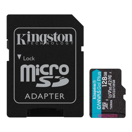 Kingston SDCG3-128GB Canvas Go Hafıza Kartı