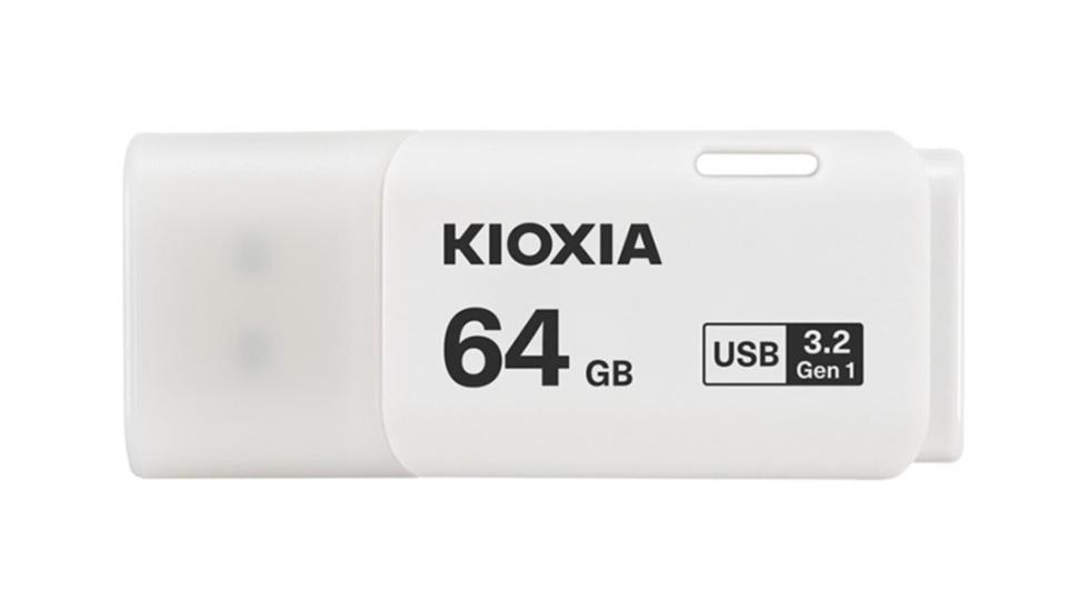 Kioxia 64 Gb U301 Beyaz USB 3.2 Gen 1 Flash Bellek