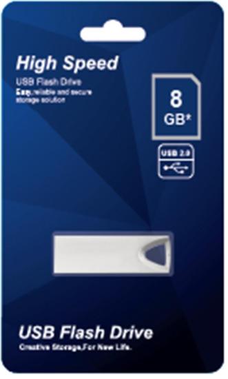 Elba 8 Gb Metal 2.0 USB Flash Bellek