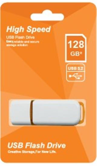 Elba 128 Gb Plastik Beyaz-Turuncu Flash Bellek